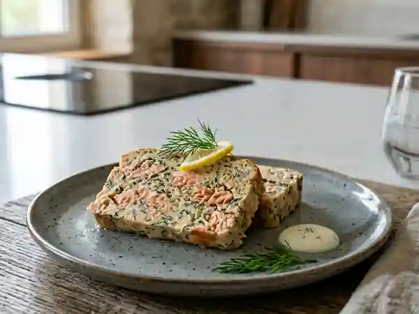 Terrine de truite fondante à l'aneth - Photo de présentation