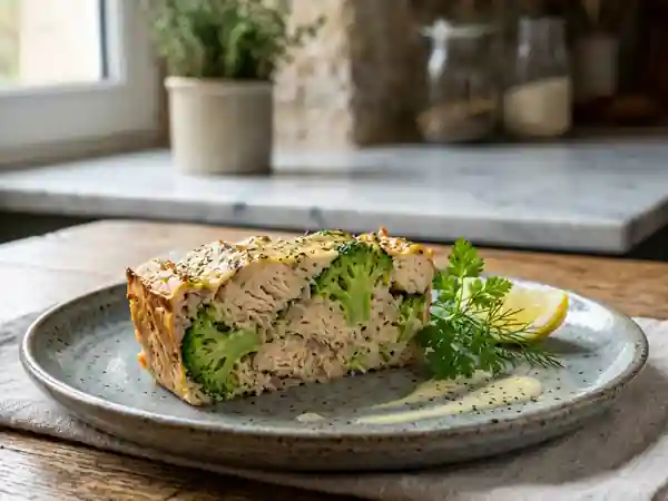 Terrine Fondante de Roussette et Brocolis - Photo de présentation