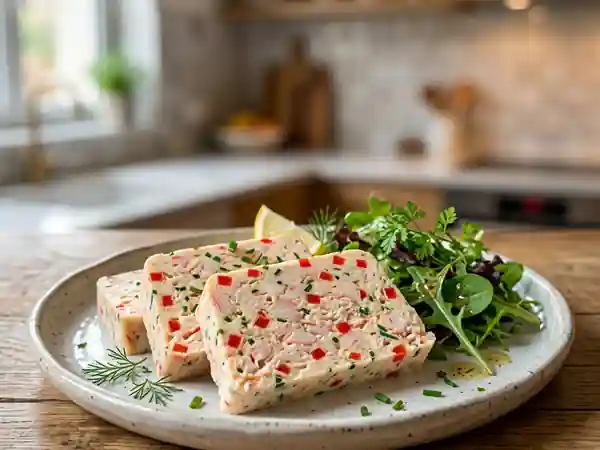 Terrine Fondante Surimi et Poivron Croquant - Photo de présentation