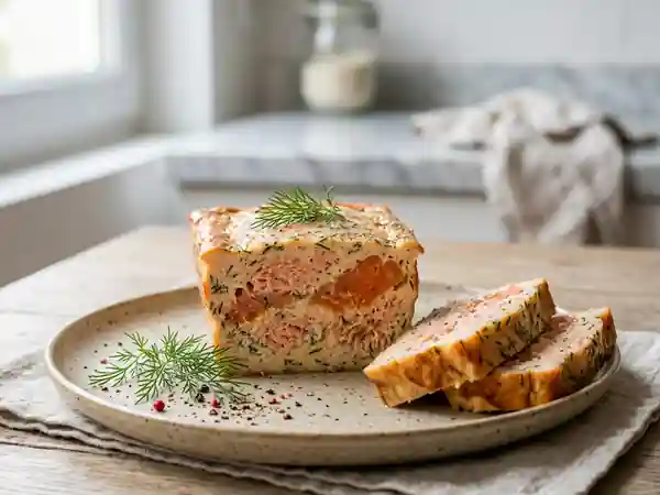 Terrine gourmande aux deux saumons : recette facile et savoureuse - Photo de présentation