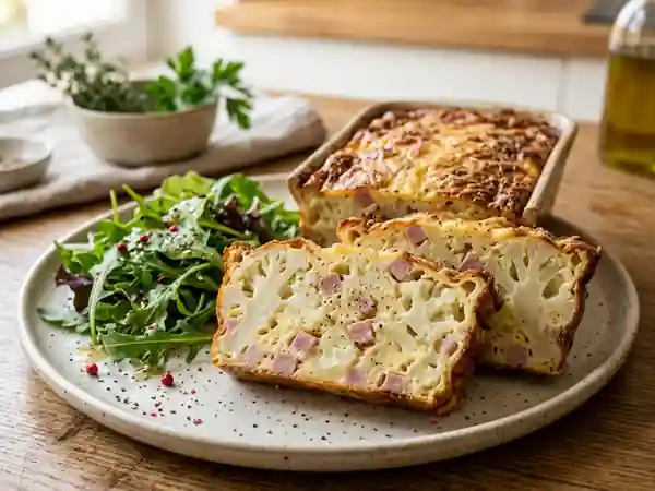 Terrine de Chou-fleur Moelleuse au Jambon - Photo de présentation