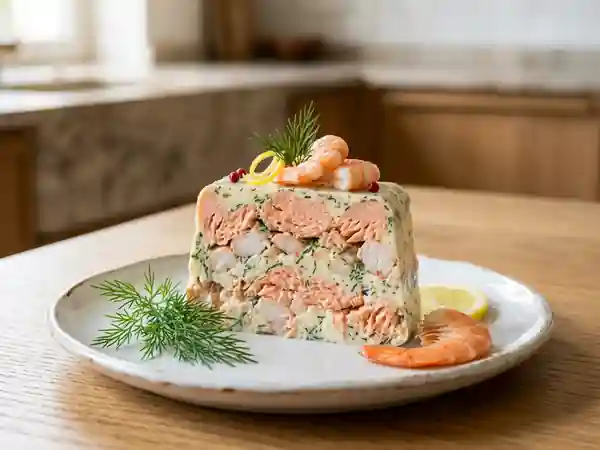 Terrine Fondante Crevette et Saumon - Photo de présentation