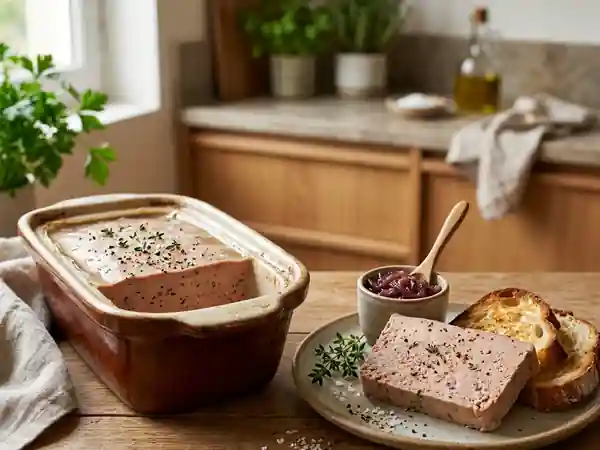 Terrine de volaille fondante au cognac - Photo de présentation
