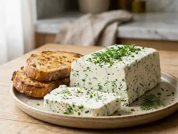 Terrine fondante aux herbes fraîches - Photo de présentation