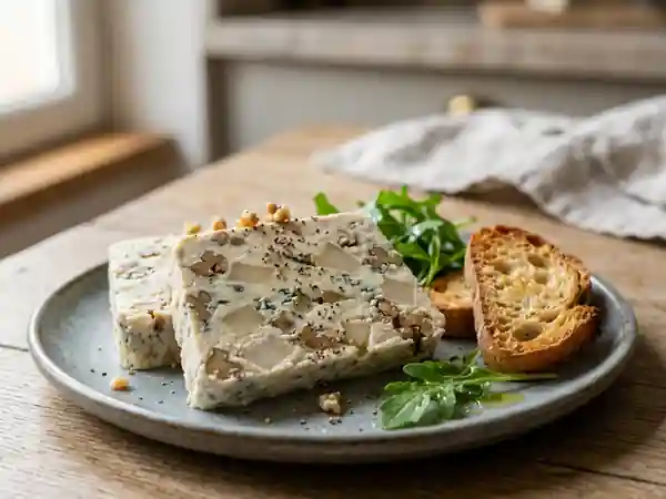 Terrine Poire-Roquefort : Fondant et Croquant - Photo de présentation