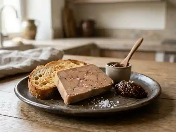 Terrine de foie gras fondante à l'Armagnac - Photo de présentation