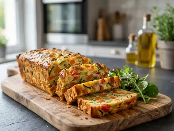 Terrine maraîchère fondante et colorée - Photo de présentation