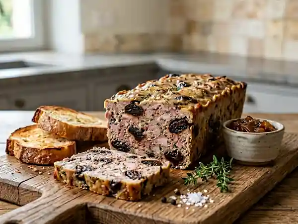 Terrine de lapin fondante aux pruneaux - Photo de présentation