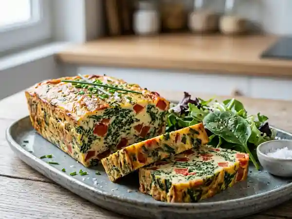 Terrine fondante épinards et tomate - Photo de présentation