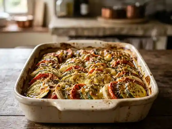 Tian de courgettes gratiné : recette facile et savoureuse - Photo de présentation