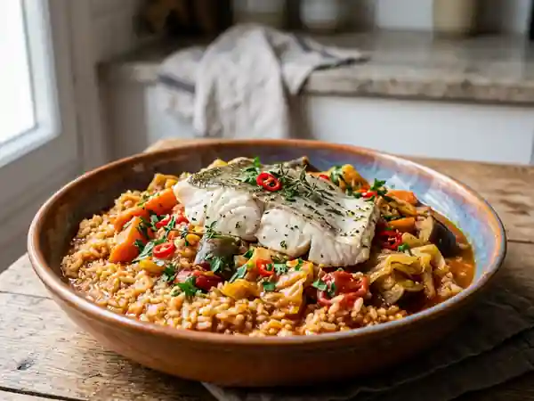 Tieboudieune : le Riz Rouge Sénégalais Parfumé - Photo de présentation