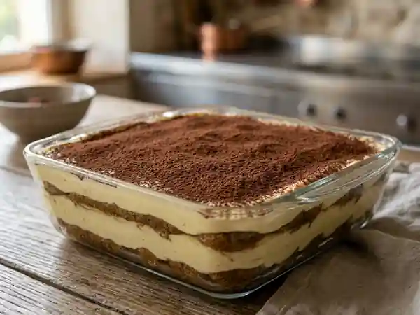 Tiramisu Classique Italien : Recette Facile et Gourmande - Photo de présentation