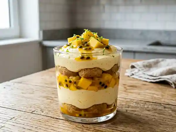 Tiramisu Mangue et Passion Fondant - Photo de présentation