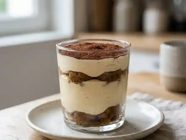 Tiramisu crémeux au café - Photo de présentation