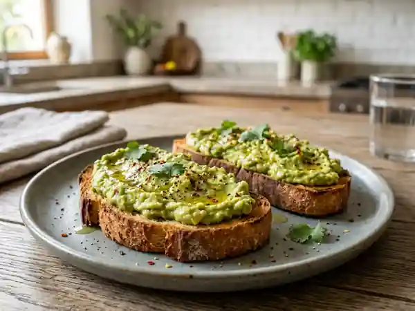 Toasts avocat crémeux au piment d'Espelette - Photo de présentation