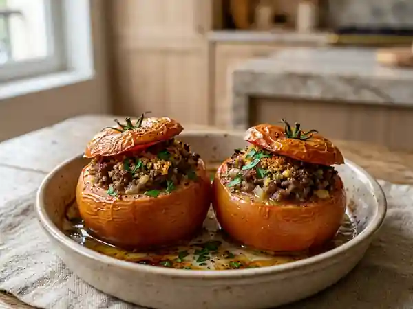 Tomates farcies façon Marion : recette gourmande et facile - Photo de présentation
