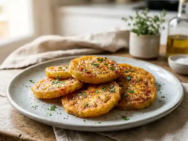 Tomates vertes croustillantes au paprika - Photo de présentation