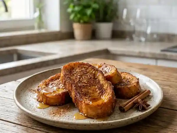 Torijas fondantes à la cannelle et au miel - Photo de présentation