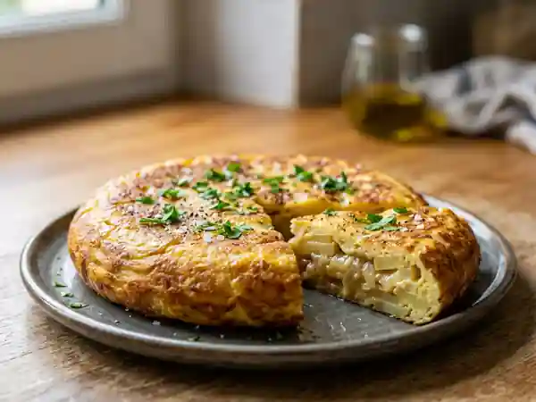 Tortilla de Patata Espagnole : Recette Authentique et Facile - Photo de présentation