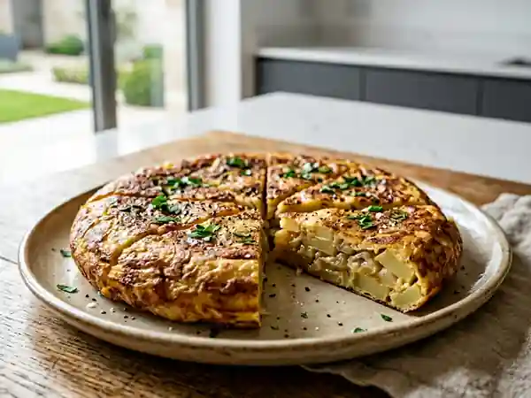 Tortilla espagnole traditionnelle : recette facile et savoureuse - Photo de présentation