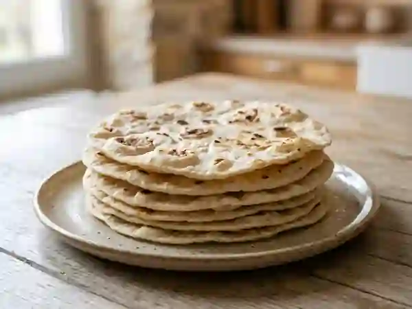 Tortillas de blé souples et moelleuses - Photo de présentation