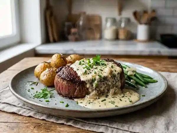 Tournedos de Bœuf Fondant au Boursin - Photo de présentation