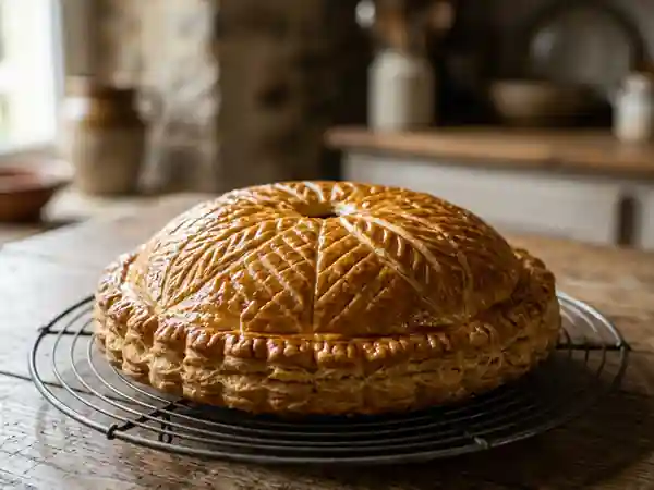 Tourte Frangipane Croustillante et Vanillée - Photo de présentation