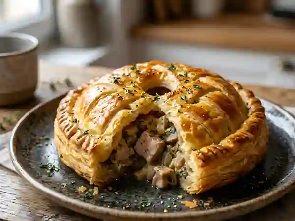 Tourte Alsacienne au Porc Fondante et Dorée - Photo de présentation