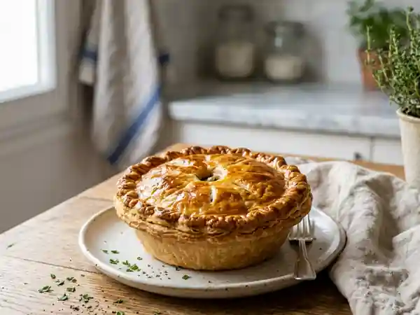 Tourte au crabe savoureuse et facile à préparer - Photo de présentation
