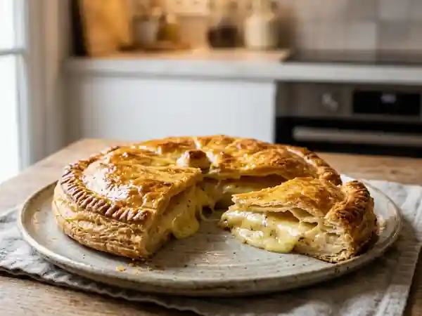 Tourte au Munster Fondante et Express - Photo de présentation