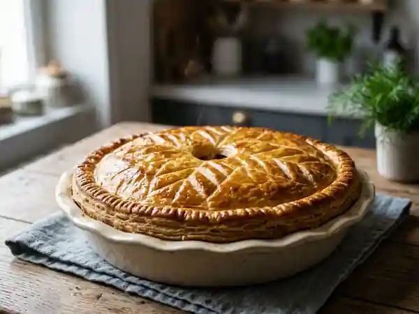Tourte au saumon facile et gourmande - Photo de présentation