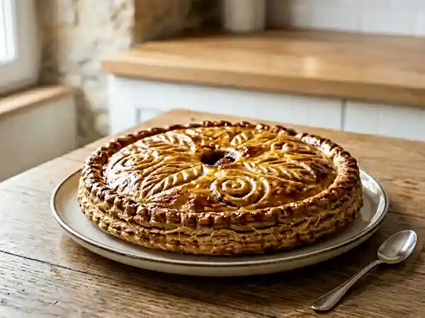 Tourte croustillante aux coings fondants - Photo de présentation