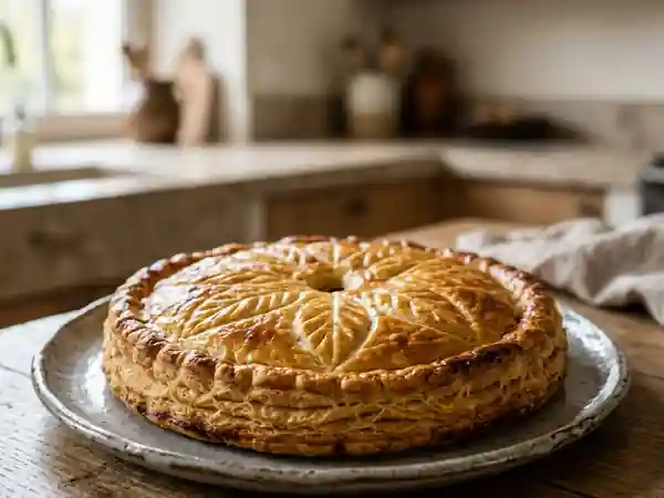 Tourte aux pommes fondante et cannelle - Photo de présentation