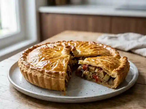 Tourte Borrequitas aux Aubergines : Recette Savoureuse et Facile - Photo de présentation