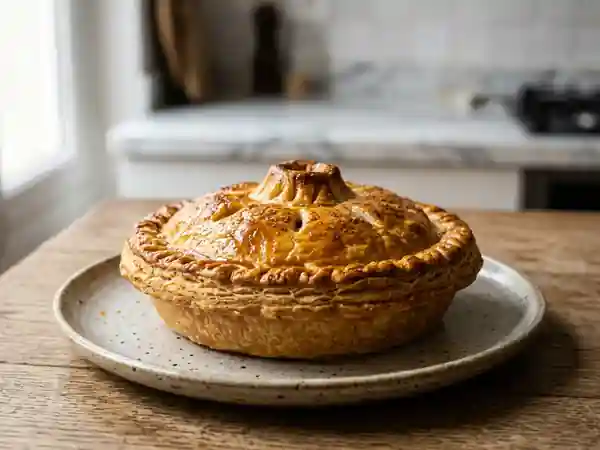 Tourte canadienne aux pommes fondantes et épicées - Photo de présentation
