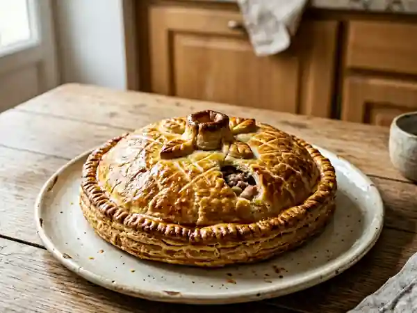 Tourte Creusoise Fondante au Porc et Lardons - Photo de présentation