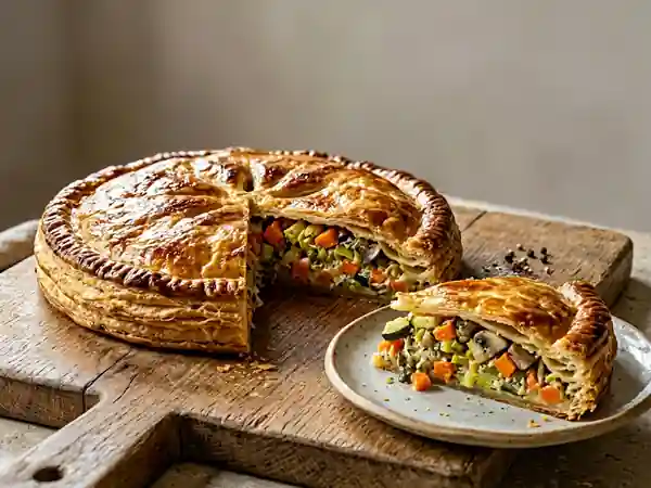 Tourte de Légumes Maison Gourmande - Photo de présentation