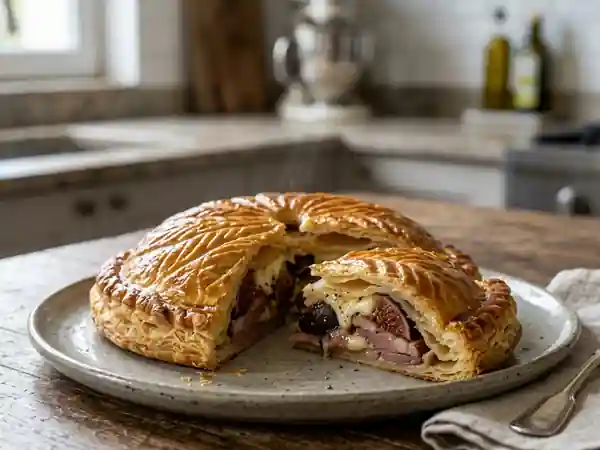 Tourte Gourmande aux Figues et Magret de Canard - Photo de présentation