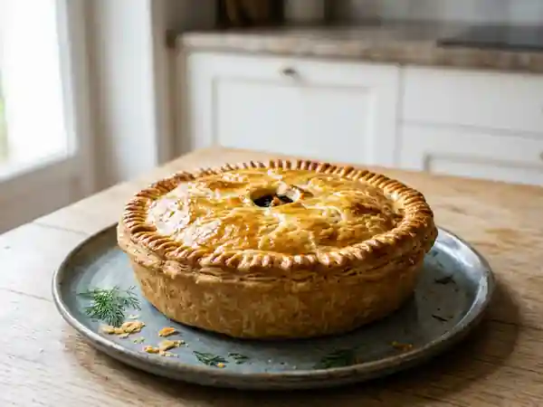 Tourte Nordique Saumon & Épinards - Photo de présentation