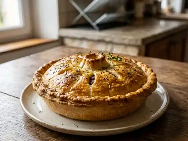 Tourte Croustillante Bœuf et Pommes de Terre - Photo de présentation