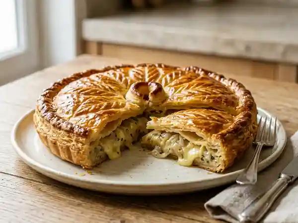 Tourte au Beaufort : Cœur Fondant et Pâte Fine - Photo de présentation