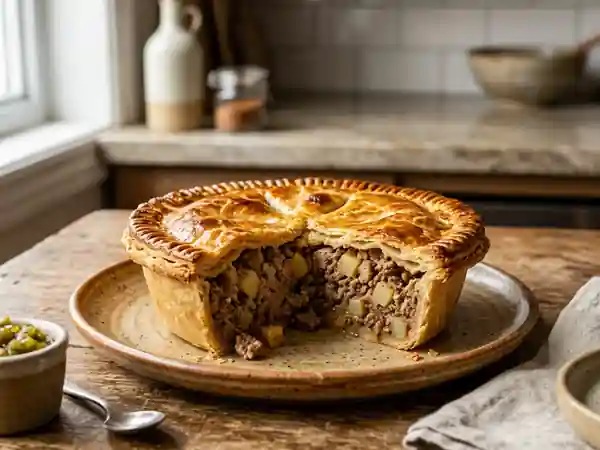 Tourtière du Lac Saint-Jean Fondante - Photo de présentation