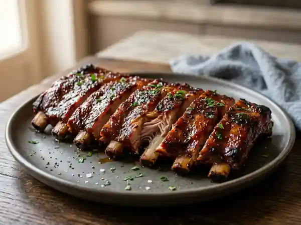 Travers de porc à la texane : recette authentique et savoureuse - Photo de présentation