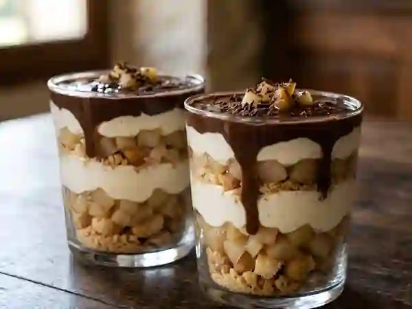 Trifle Fondant Poire et Chocolat Noir - Photo de présentation