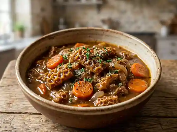 Tripes à l'ancienne : recette traditionnelle mijotée savoureuse - Photo de présentation