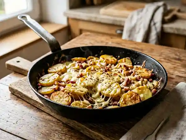 Truffade Rustique au Cantal Filant et Lardons - Photo de présentation