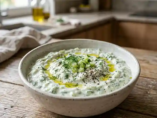 Tzatziki léger maison : recette fraîche et facile - Photo de présentation