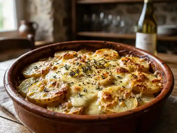 Vacherin Rôti et Pommes de Terre Fondantes - Photo de présentation