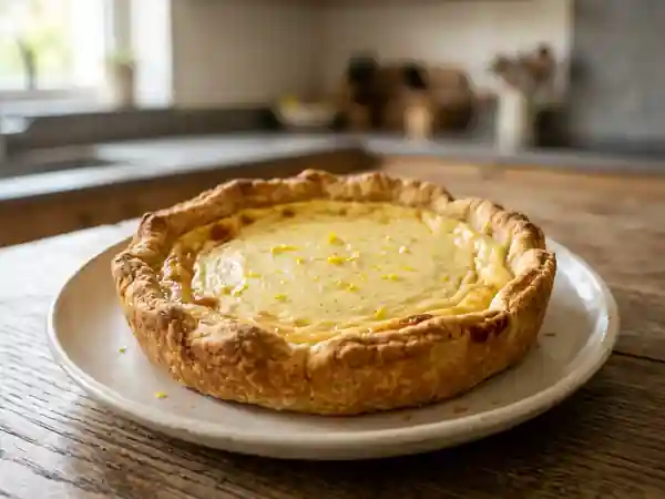 Vatrouchka russe au fromage blanc : recette traditionnelle facile et gourmande - Photo de présentation