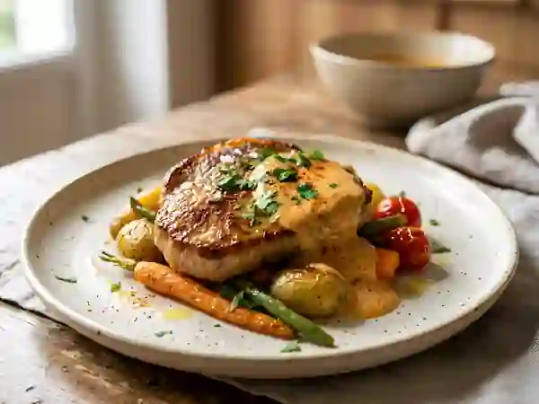Veau au yaourt ultra-moelleux et paprika - Photo de présentation